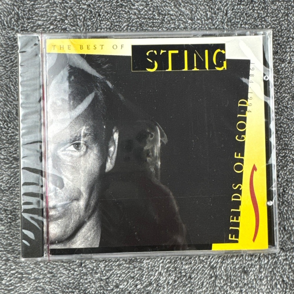 Sting Fields of Gold The Best of Sting 1984-1994 CD Compilation A&M Records